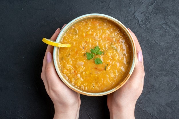 Lentils Soup, 
vegetarian food in Panama, vegan food in Panama, Panamanian vegetarian dishes, vegan in Panama, vegetarian in Panama