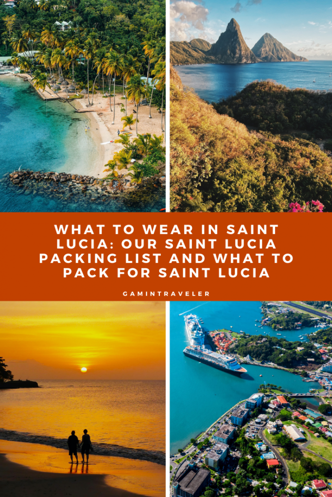 What To Wear In Saint Lucia: Our Saint Lucia Packing List And What To Pack For Saint Lucia 1 WHAT TO WEAR IN SAINT LUCIA OUR SAINT LUCIA PACKING LIST AND WHAT TO PACK FOR SAINT LUCIA 2