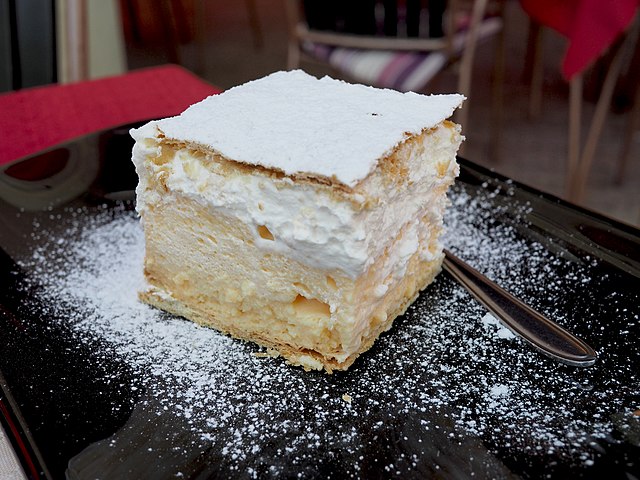 Best Croatian Food - 53 Best Croatian Dishes And Traditional Food In Croatia To Try 45 Croatia Dessert, Croatia cuisine, Traditional Croatia Food, desserts in Croatia, Croatian dishes, Croatian food, Croatian dishes, Croatian cuisine, Croatian dessert, Kremšnita