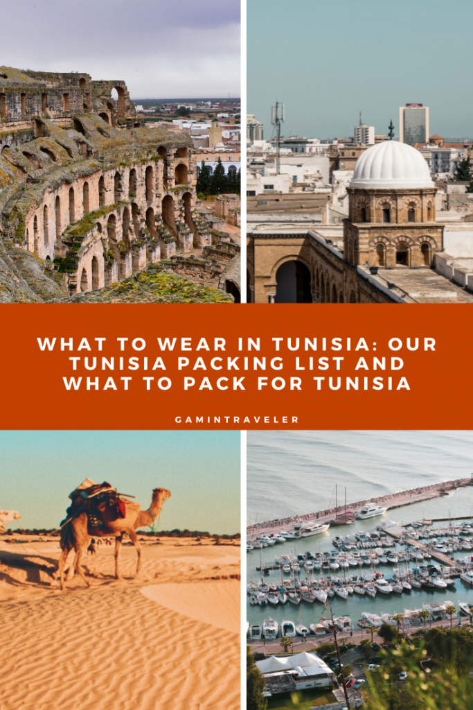 WHAT TO WEAR IN TUNISIA: OUR TUNISIA PACKING LIST AND WHAT TO PACK FOR TUNISIA 1 2 3