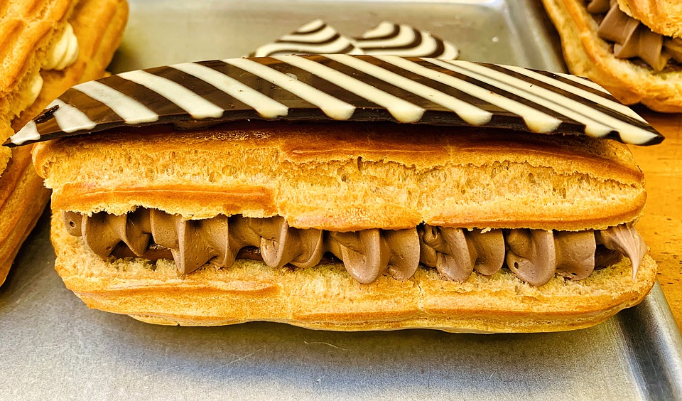 French dishes, French snacks, French cuisine, food in france, traditional French desserts, france desserts, france snacks, eclairs