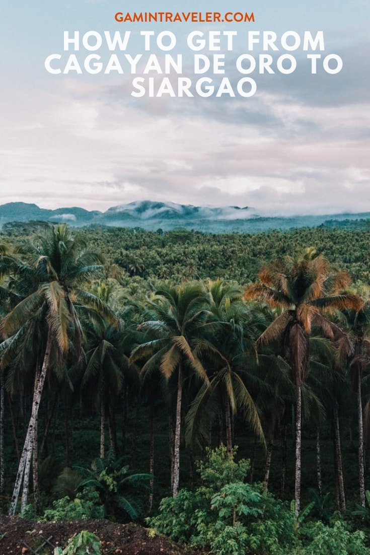 How To Get From Cagayan de Oro To Siargao Best Way 1 Cagayan de Oro To Siargao