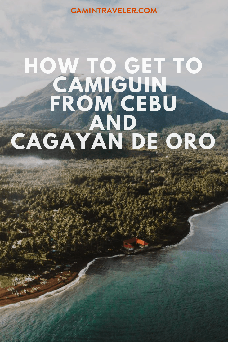 How to get from Cagayan de Oro to Camiguin Best Way 1 Cagayan de Oro to Camiguin