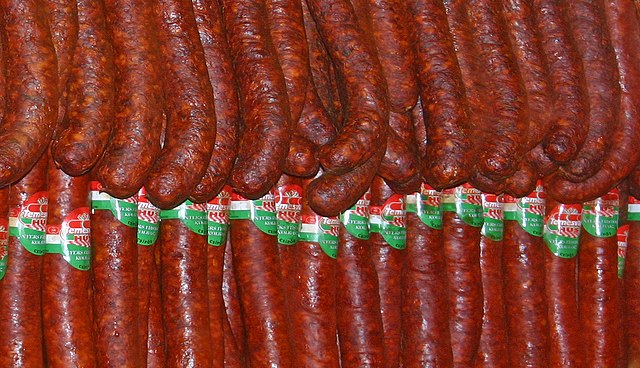 Hungarian Food, Traditional Hungarian Food, Hungary Food, Hungarian cuisine, traditional food in Hungary, Hungary cuisine, Hungarian dishes, Hungary dishes, Kolbász Sausages