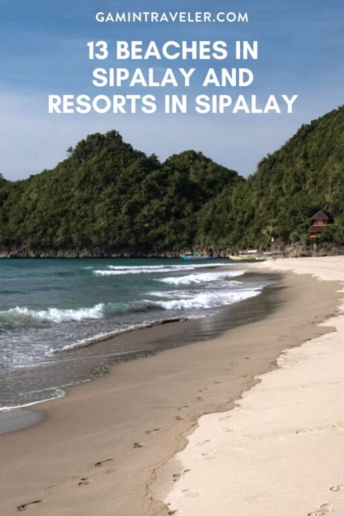 Sipalay Beaches: 13 Beaches in Sipalay And Resorts in Sipalay 1 Sipalay Beaches Pin