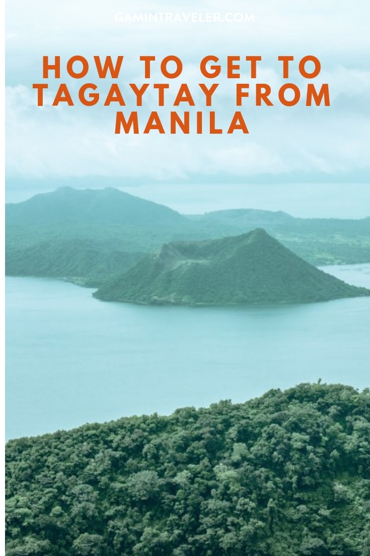how to get to tagaytay pin