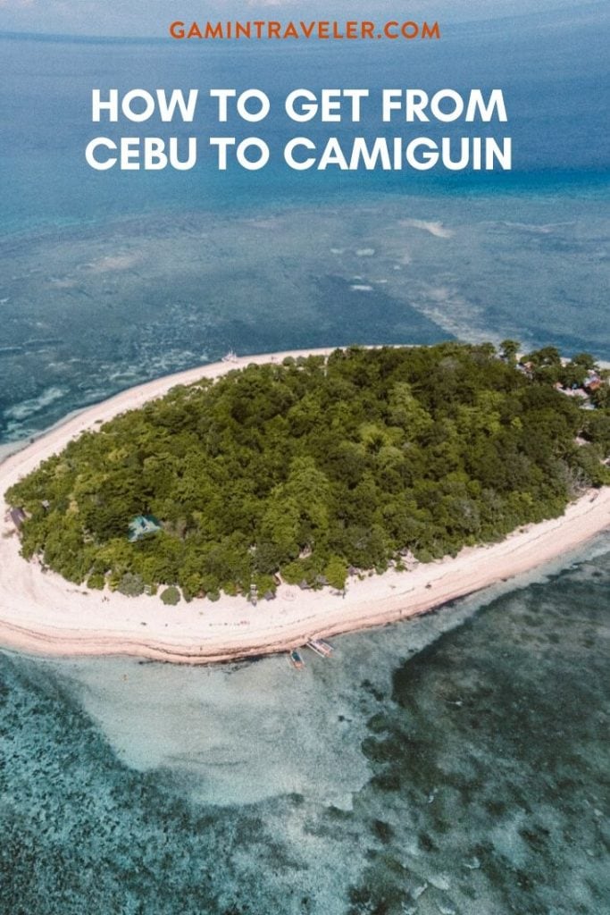 How to get from Cebu to Camiguin Best Way 1 CEBU TO CAMIGUIN PIN
