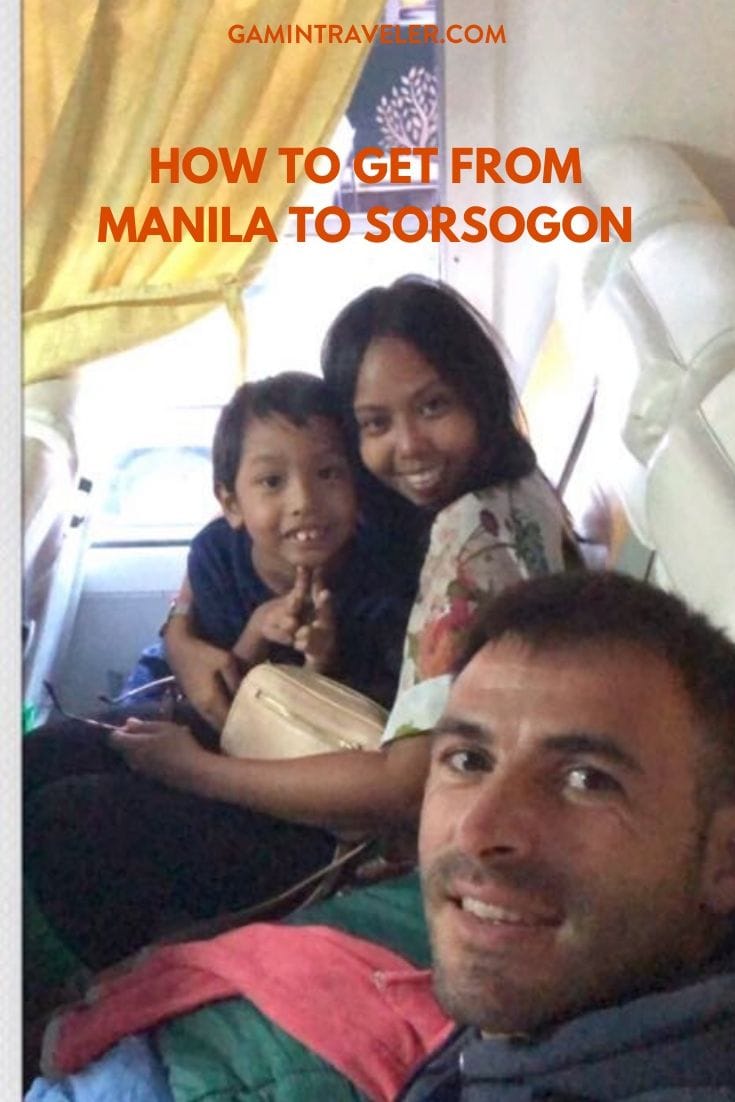 Manila to sorsogon