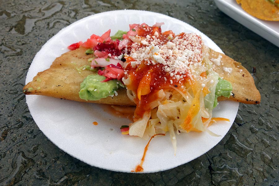 dobladas, Guatemalan breakfast, breakfast in Guatemala
