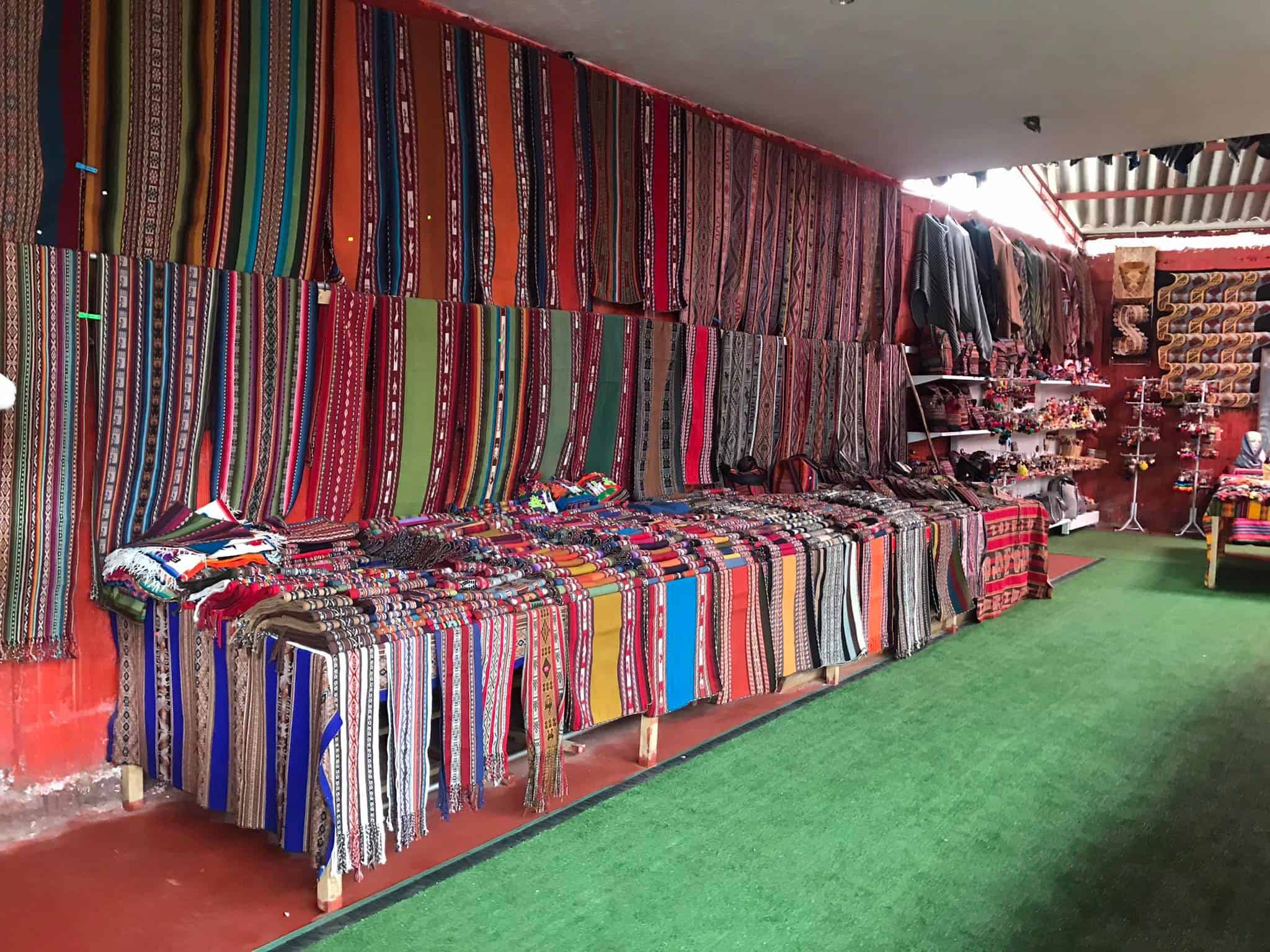 How To Get From Cusco To Sacred Valley Best Way 10 Learning about local textile in Sacred Valley.