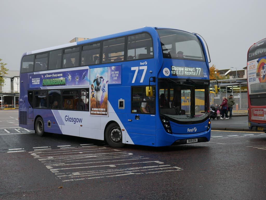 Bus Number 77 From Glasgow Airport to Hospital Connect, Glasgow airport to city center, Glasgow airport to city, How To Get From Glasgow Airport To City Center, cheapest way from Glasgow airport to city center, Glasgow airport to Glasgow,