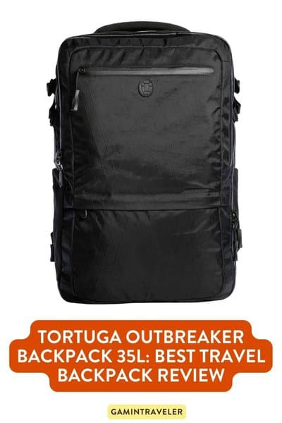 Tortuga Outbreaker Backpack Review 35L: Best Travel Backpack Review 1 Tortuga Outbreaker Review - Today we give a full and thorough look at the Tortuga Outbreaker 35L Backpack.