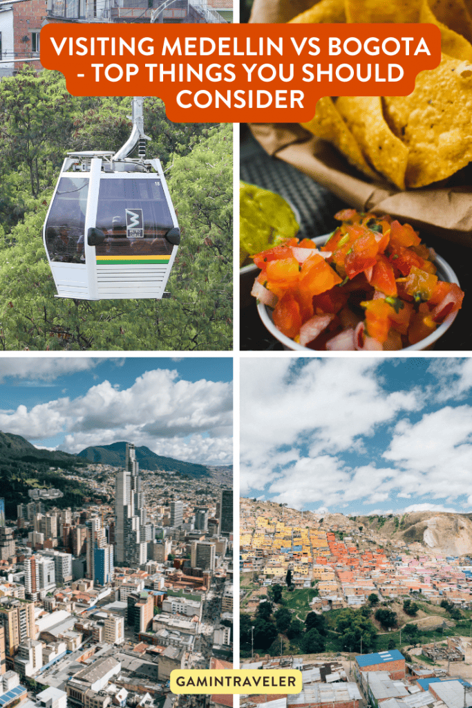 Comparison Visiting Medellin vs Bogota - Which Is Better Destination In Colombia 2 2 Bogota vs Medellin