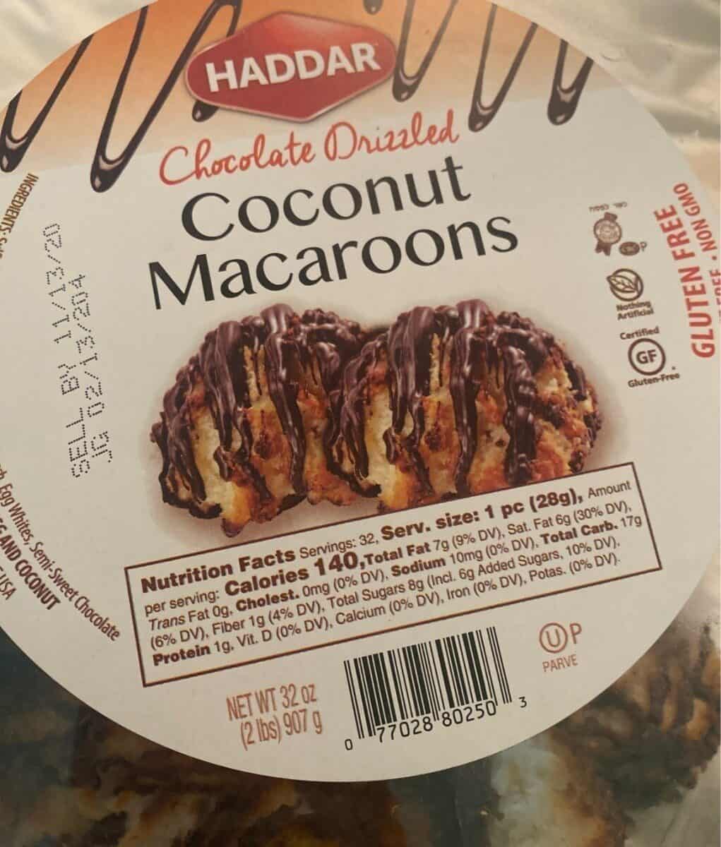 German Coconut Macaroons Kokosmakronen