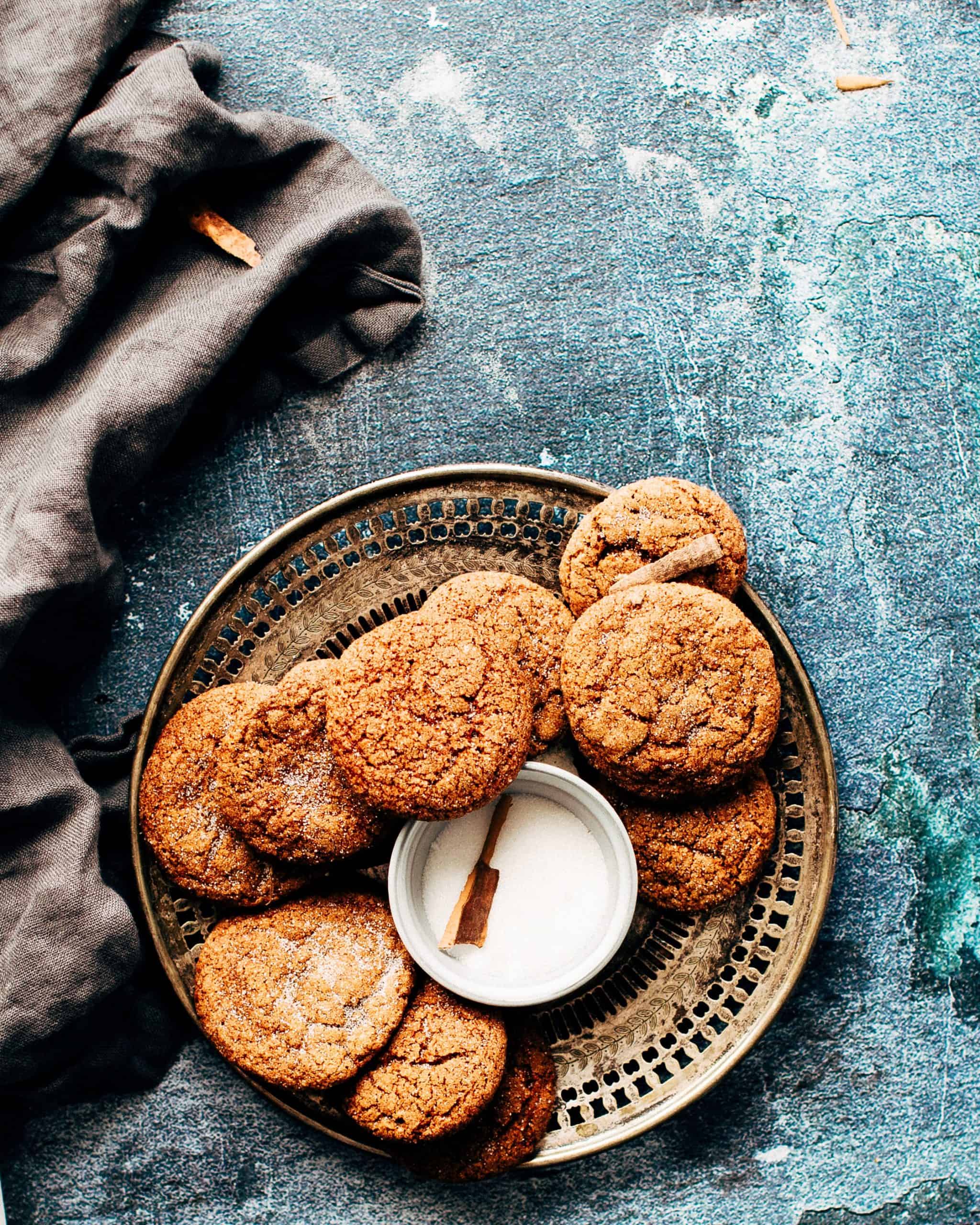 German gingersnaps Spiced cookies German Desserts scaled
