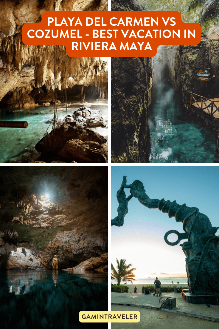 Playa del Carmen vs Cozumel - Best Vacation in Riviera Maya