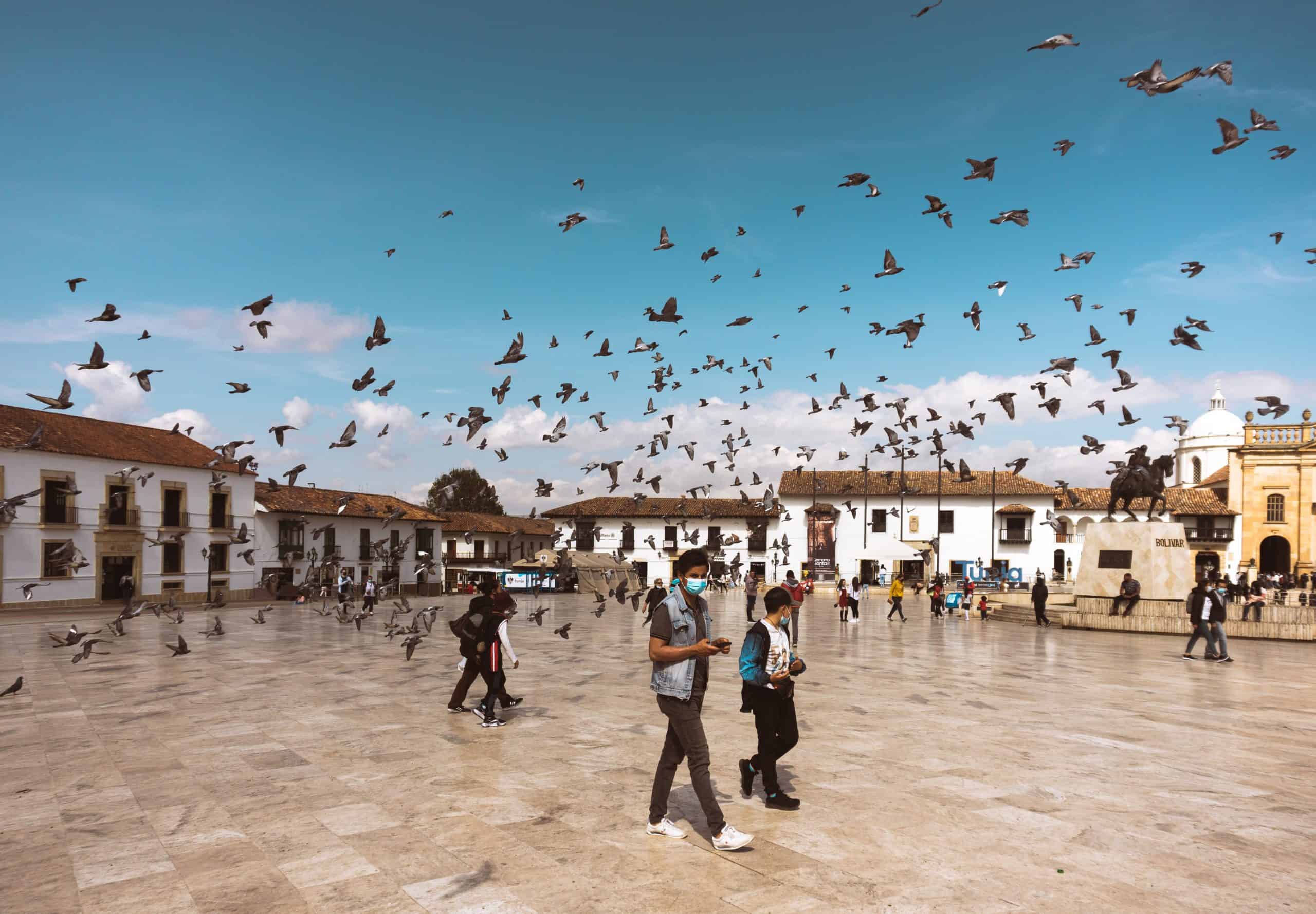 Comparison Visiting Medellin vs Bogota - Which Is Better Destination In Colombia 19 Plaza de Bolivar - Medellin vs Bogota, Bogota vs Medellin