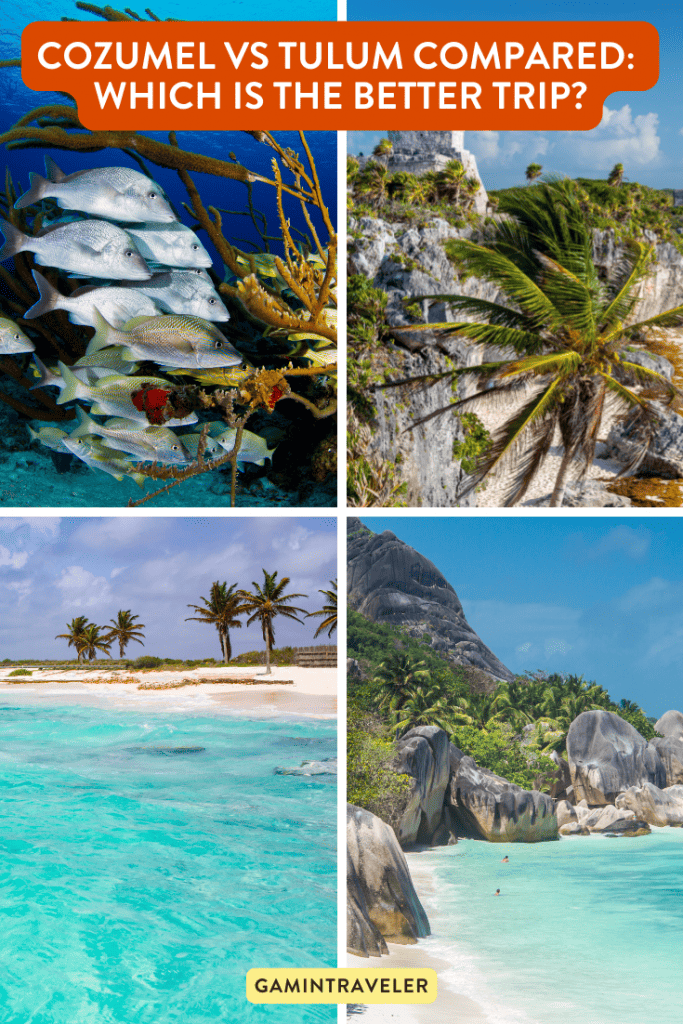 Comparison Cozumel vs Tulum - Which is the Better Trip? 1 Cozumel vs Tulum - Which is the Better Trip?