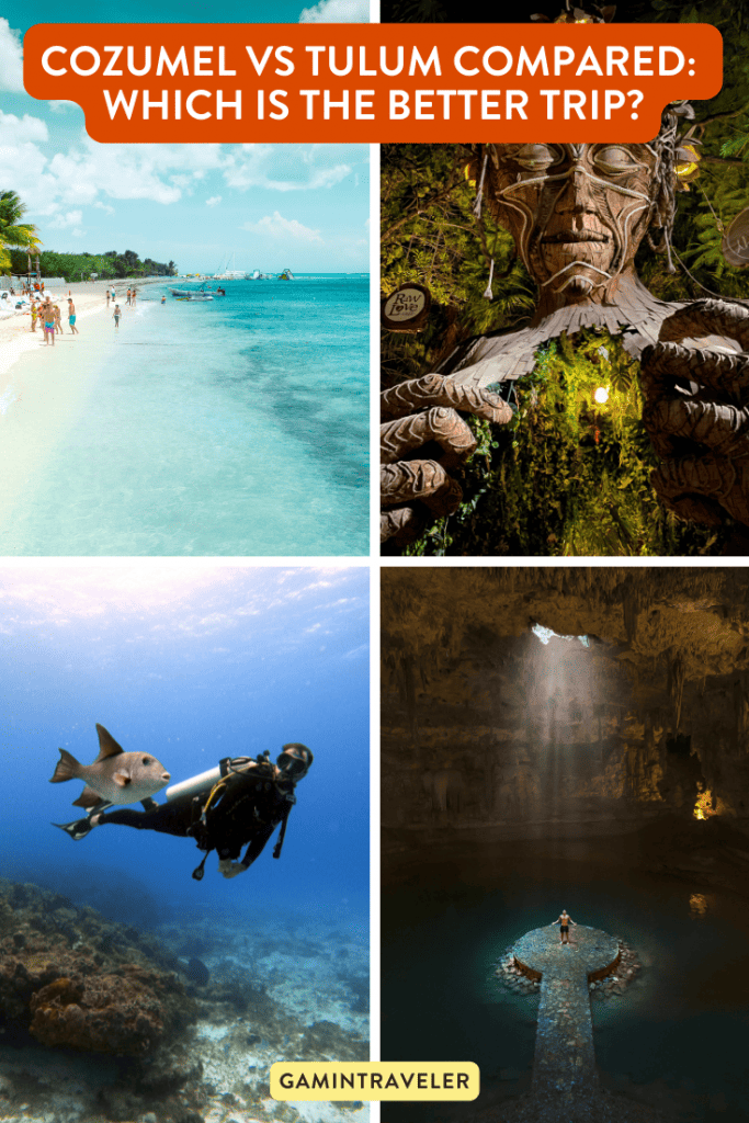 Comparison Cozumel vs Tulum - Which is the Better Trip? 2 Cozumel vs Tulum - Which is the Better Trip?