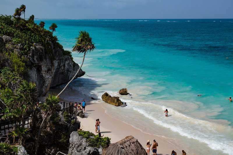 Mayan Beach in Tulum Mexico scaled
