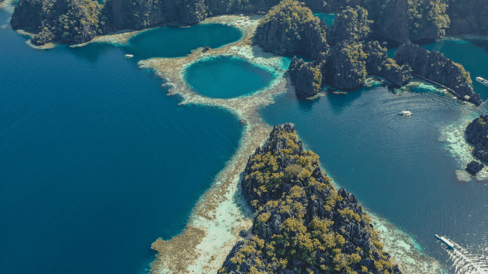 Twin Lagoon Panorama Philippines