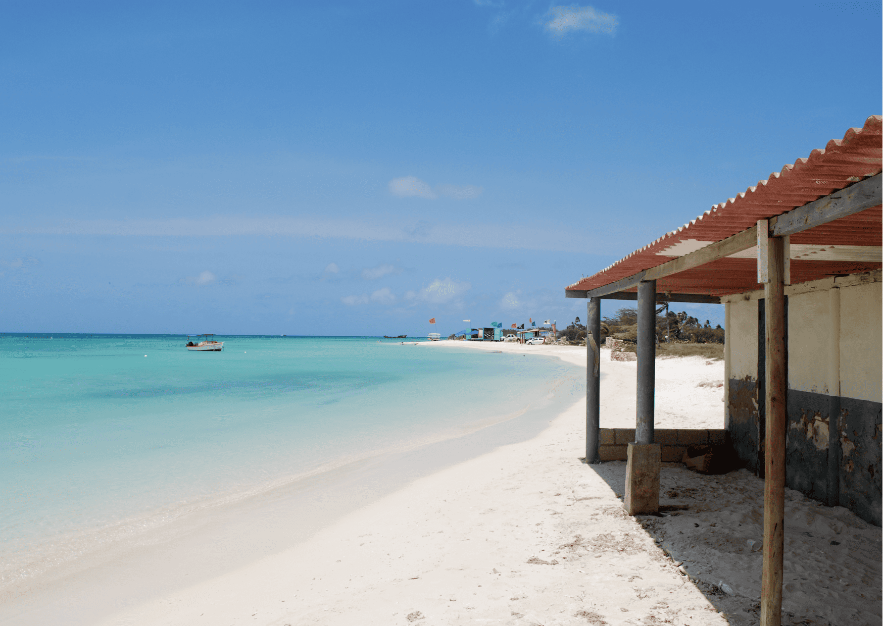 Comparison Aruba vs Belize - Which is the Better Vacation? 10 Fisherman's Huts Beach in Aruba, Aruba vs Belize - Which is the Better Vacation?