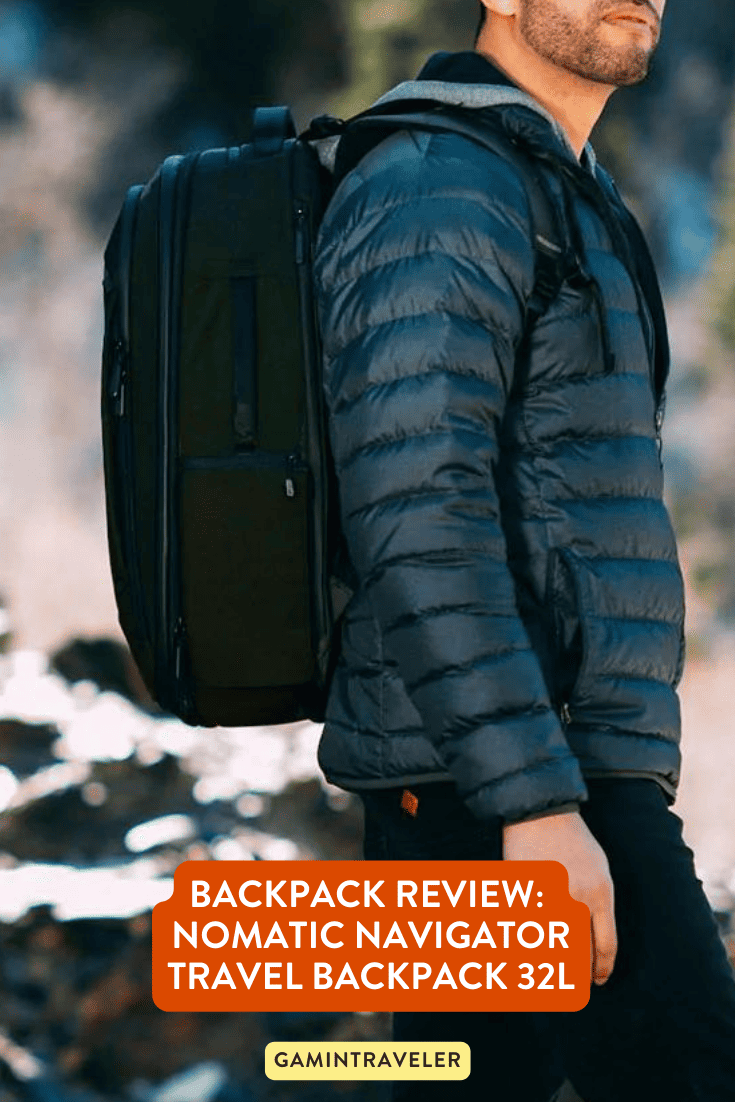 Nomatic Navigator Travel Backpack 32L Review Nomatic Backpack Review 1