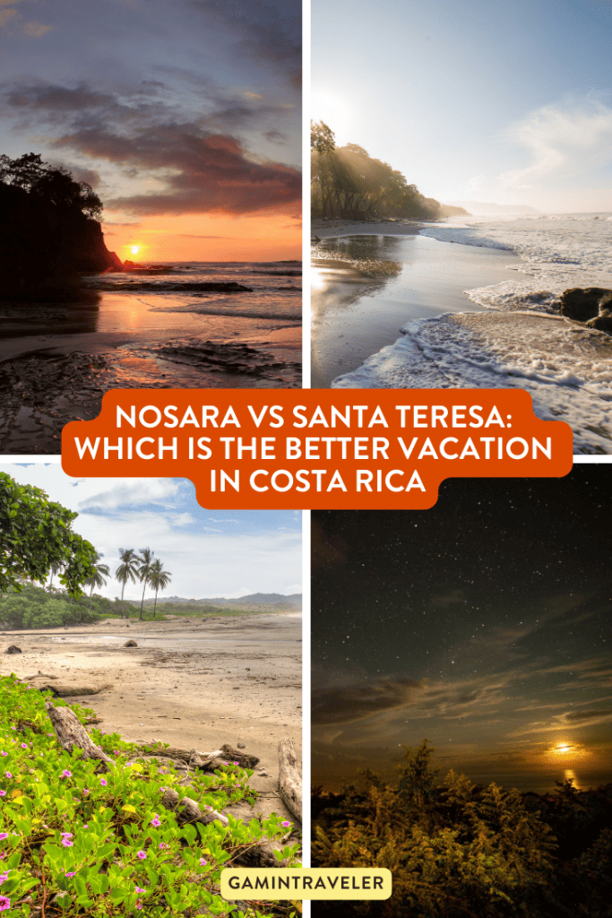 Nosara vs Santa Teresa - Which is the Better Vacation in Costa Rica? 1 Nosara vs Santa Teresa - Which is the Better Vacation in Costa Rica?