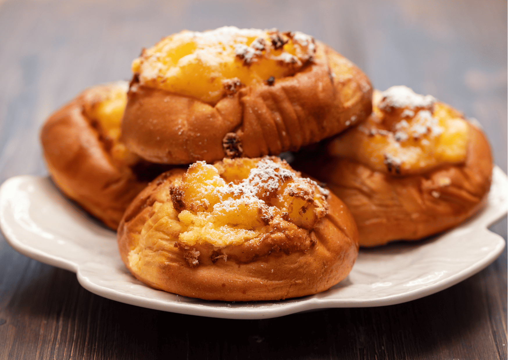 Portuguese Breakfast Recipes - Best Traditional Breakfast in Portugal 2 Pão de Deus - Portuguese Sweets with Coconuts - Pao de Deus - Portuguese Breakfast - Typical Breakfast in Portugal, Traditional Breakfast in Portugal to Try