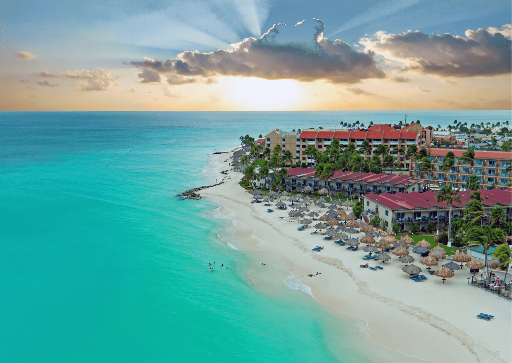 Comparison Aruba vs Belize - Which is the Better Vacation? 6 manchebo Beach in Aruba - Aruba vs Belize