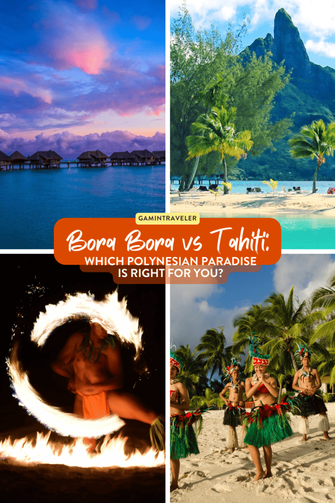 Comparison Bora Bora vs Tahiti: Which Polynesian Paradise is Right for You? 1 Bora Bora vs Tahiti: Which Polynesian Paradise is Right for You?