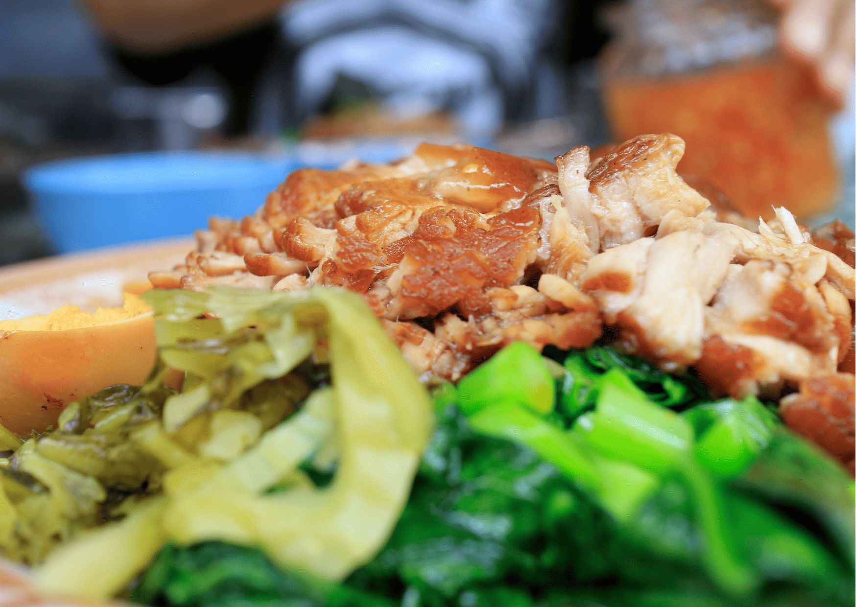 Khao Kha Moo, typical thai breakfast, Breakfast in Thailand, Thai breakfast food, traditional Thai breakfast food, Thai breakfast foods, 