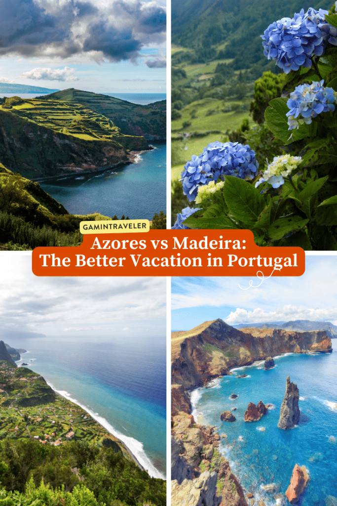 Comparison Azores vs Madeira - Which is the Better Vacation in Portugal 2 Azores vs Madeira - Which is the Better Vacation in Portugal