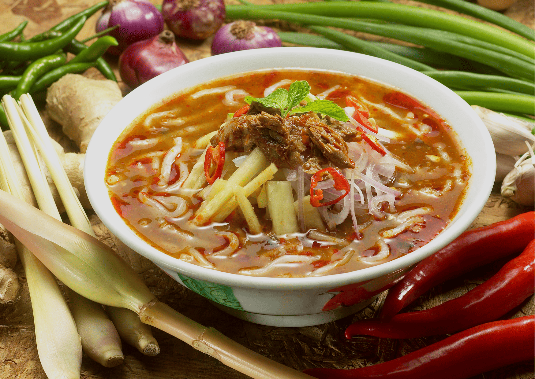 Malaysian Breakfast - 25 Traditional Breakfast in Malaysia to Try 6 Curry laksa - Malaysian Breakfast - Breakfast in Malaysia - Traditional Malaysian Breakfast Foods