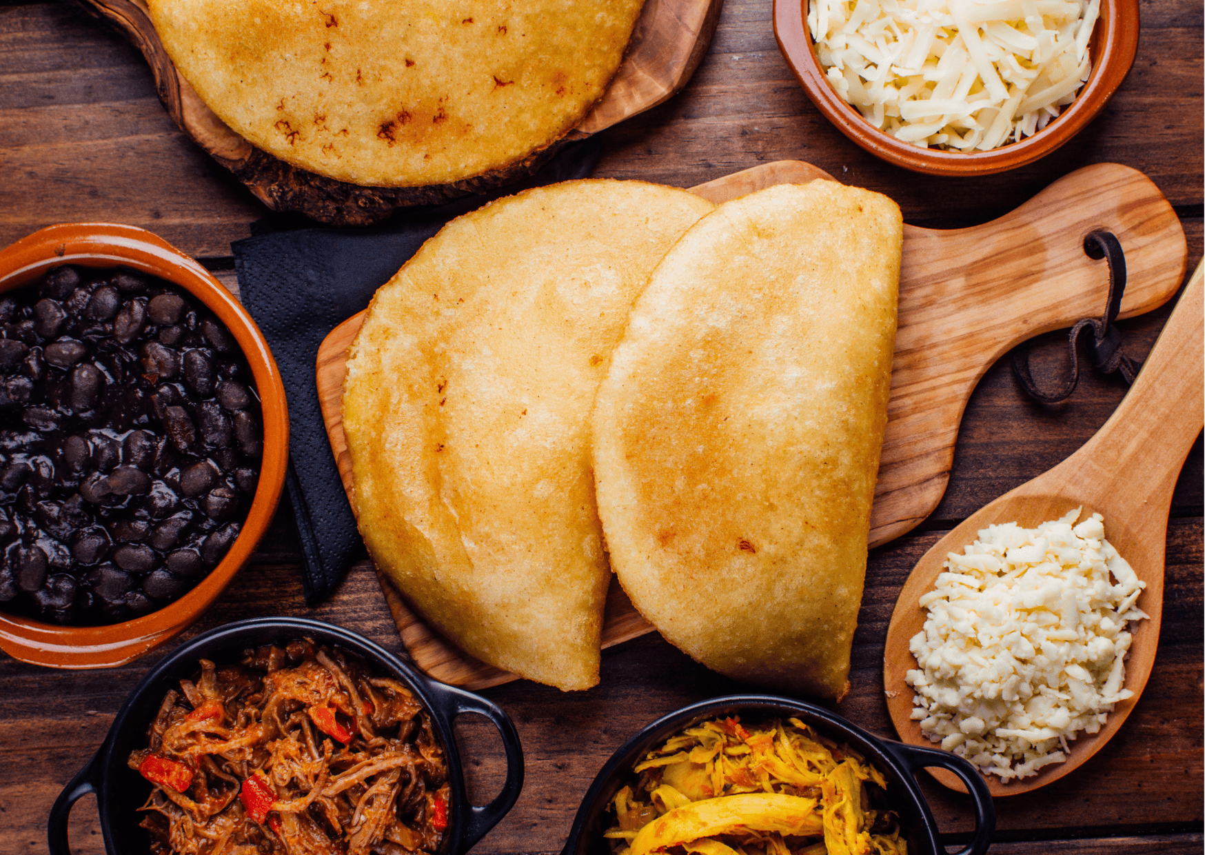 Empanadas, breakfast in Venezuela, Venezuelan Brekafast