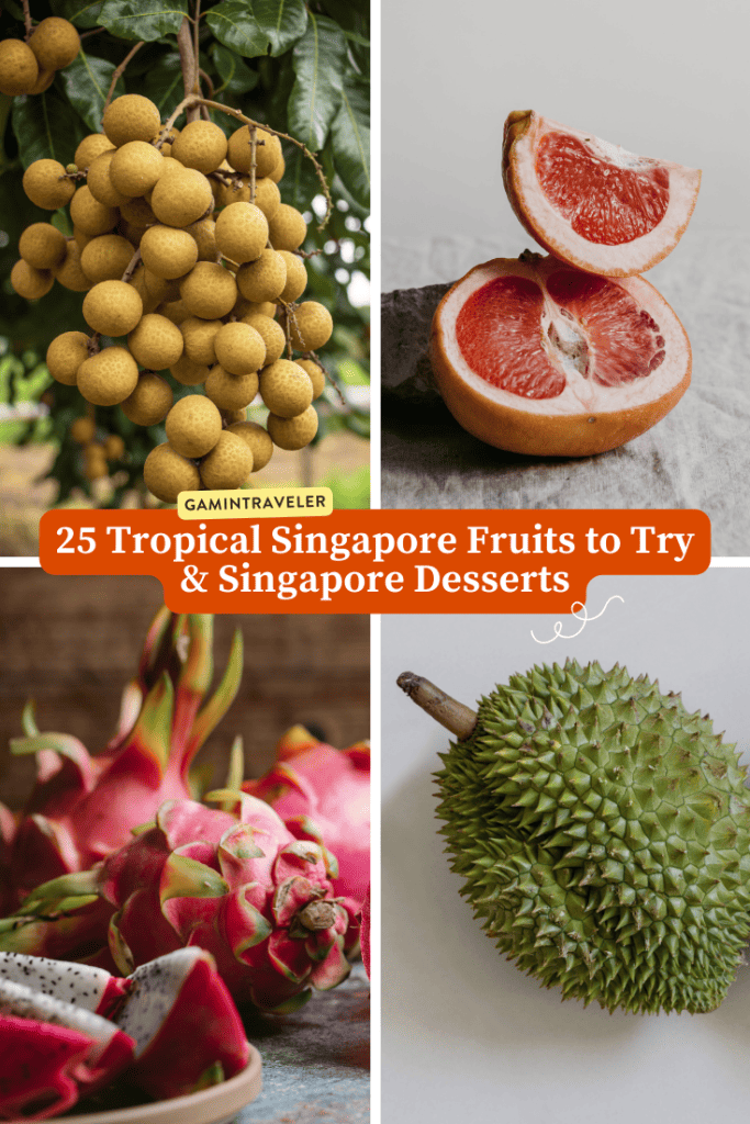 Fruits in Singapore: 25 Tropical Singapore Fruits to Try and Singapore Desserts
