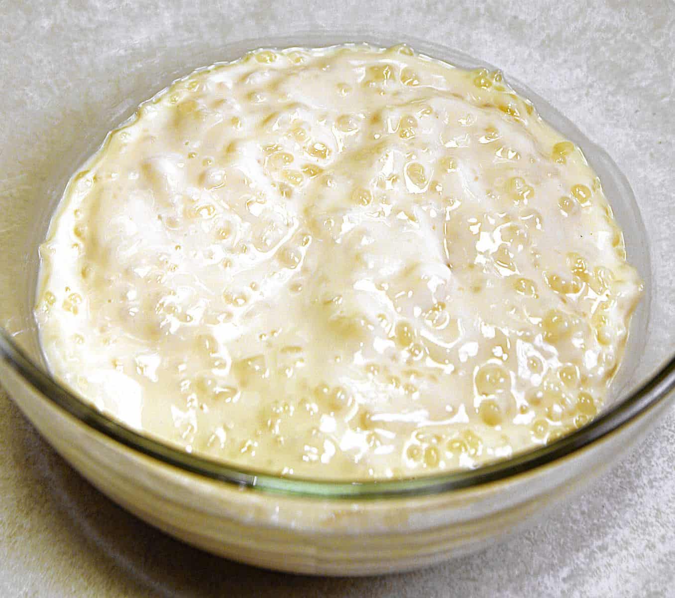 Brazilian Breakfast Foods - What is the Traditional Breakfast in Brazil? 9 Mingau de Tapioca, Tapioca Porridge, Brazilian breakfast, Brazilian breakfast foods, traditional Brazilian breakfast, breakfast in Brazil