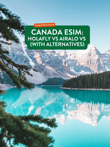 Canada eSIM: Holafly vs Airalo (with Alternatives)