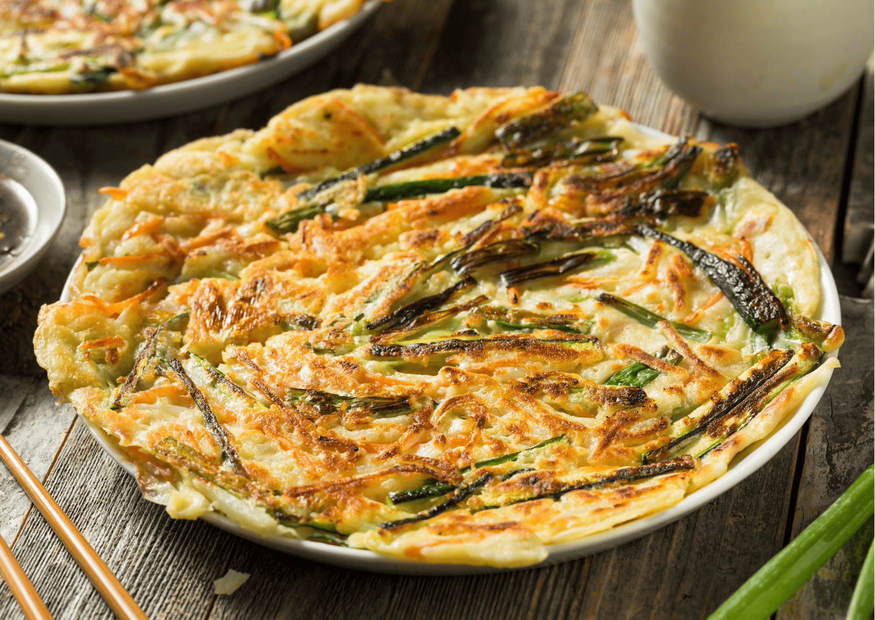 Pajeon, breakfast in south korea, south korean breakfast, south korean breakfast dishes, south korea breakfast, breakfast in korea, traditional breakfast in south korea