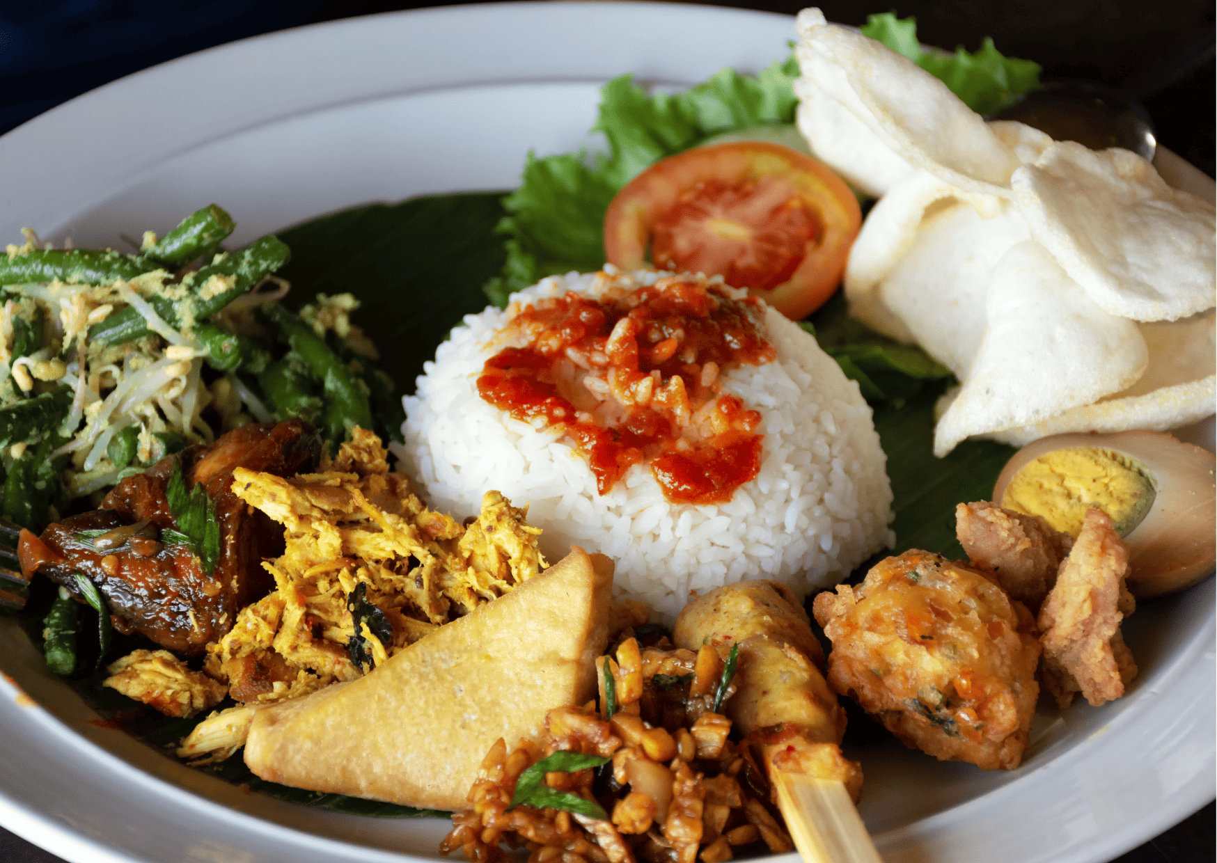 nasi campur breakfast in indonesia indonesian breakfast traditional indonesian breakfast