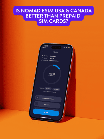 Nomad eSIM, Nomad eSIM USA, Nomad eSIM North America, Nomad eSIM Mexico