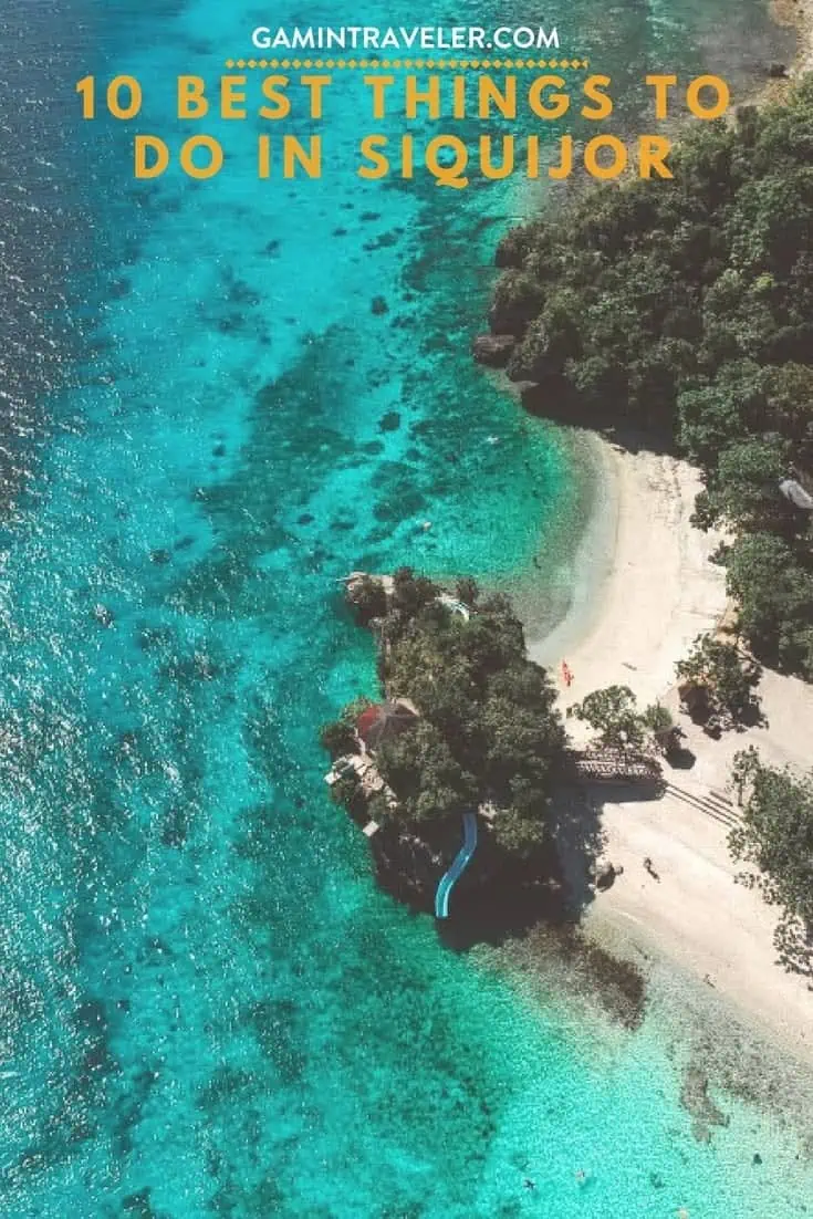 20 Best Siquijor Tourist Spots and Things To Do in Siquijor (Travel Guide) 1 siquijor pin
