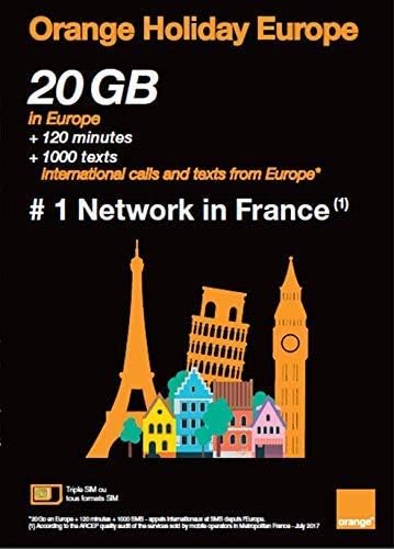 Orange Holiday Europe SIM Best Sim for Europe Roaming