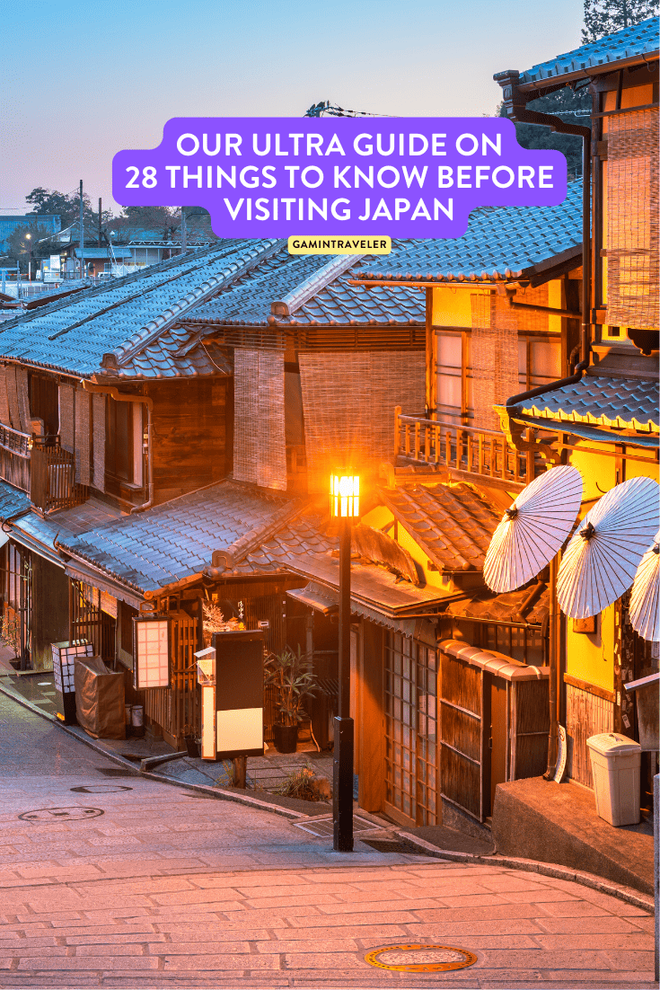 28 Things to Know Before Visiting Japan, our ultimate guide on culture, etiquette, transportation, and more. 