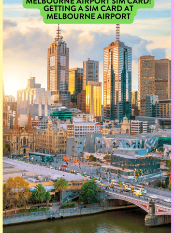 Melbourne Airport SIM Card: Getting a SIM Card at Melbourne Airport