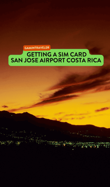 San Jose Airport SIM Card: Getting A SIM Card In San Jose 1 san jose airport SIM card, sim card san jose airport, san jose costa rica airport