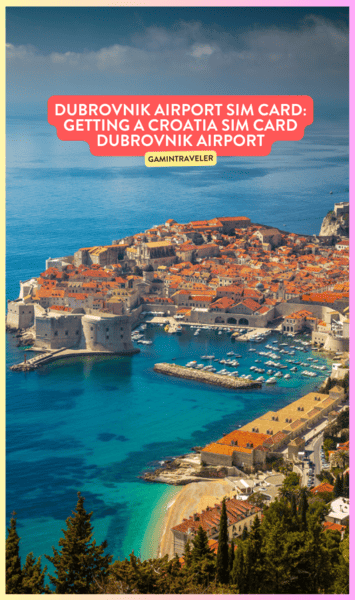 Dubrovnik Airport SIM Card: Getting a SIM Card In Dubrovnik 1 Dubrovnik Airport SIM Card | Croatia SIM Card Dubrovnik Airport