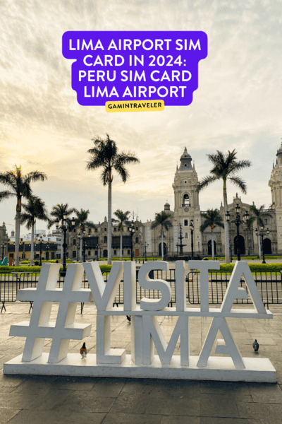 Lima Airport SIM Card in 2024 | Peru SIM Card Lima Airport