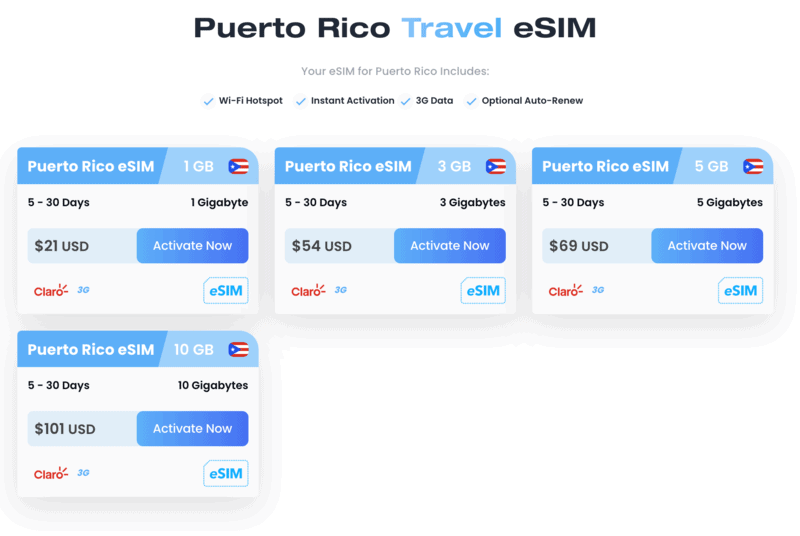 San Juan Airport SIM Card in 2024: Get a SIM Card In San Juan 4 Maya eSIM Puerto Rico, San juan airport SIM Card, sim card san juan airport