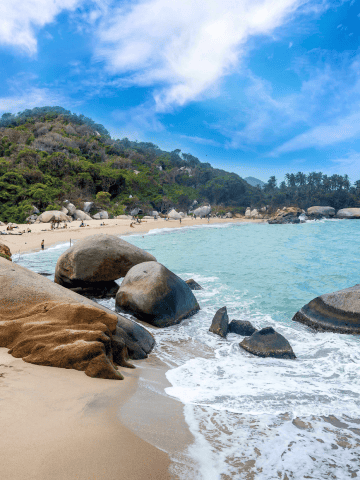 Don’t Do This in Colombia: 22 Things Not to Do in Colombia, Tayrona National Park Beach _ Santa Marta Colombia Beaches _ Best Beaches in Santa Marta Colombia _ Beaches in Santa Marta Colombia _ best Beaches Near Santa Marta Colombia